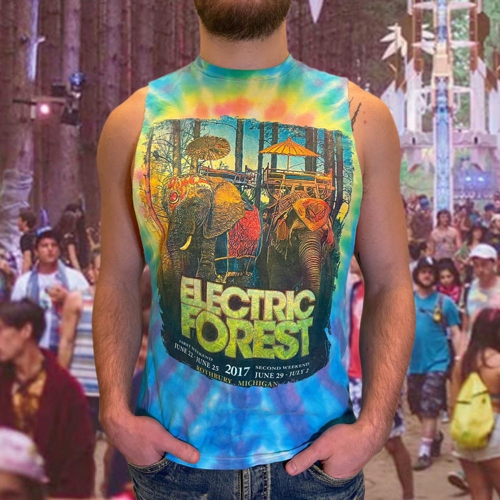 ELECTRIC FOREST ⚡️ “17 TOUR LINEUP TANK